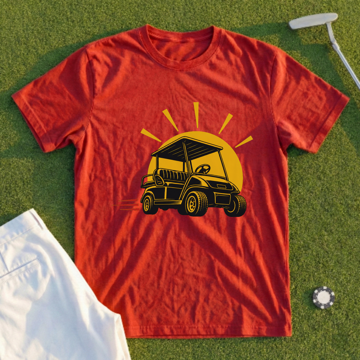 Cart Gang: Sunrise Run Tee