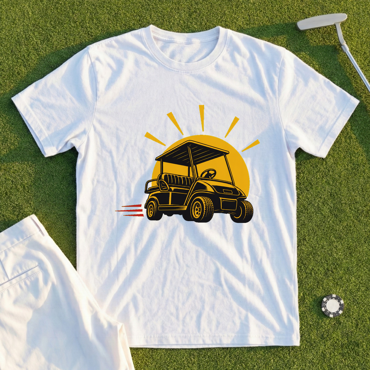 Cart Gang: Sunrise Run Tee