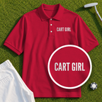 CART GIRL Dimples Performance Polo