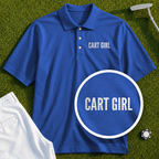 CART GIRL Dimples Performance Polo