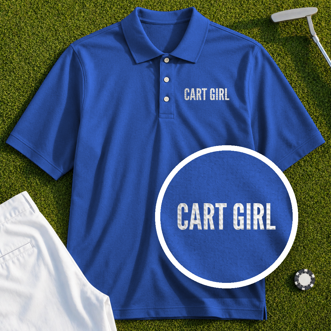 CART GIRL Dimples Performance Polo