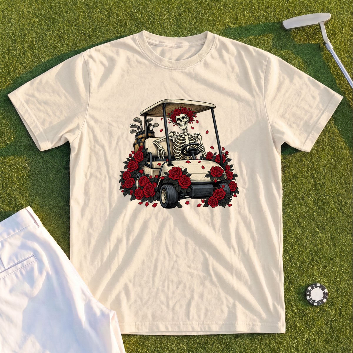Cart Of The Departed Premium Tee