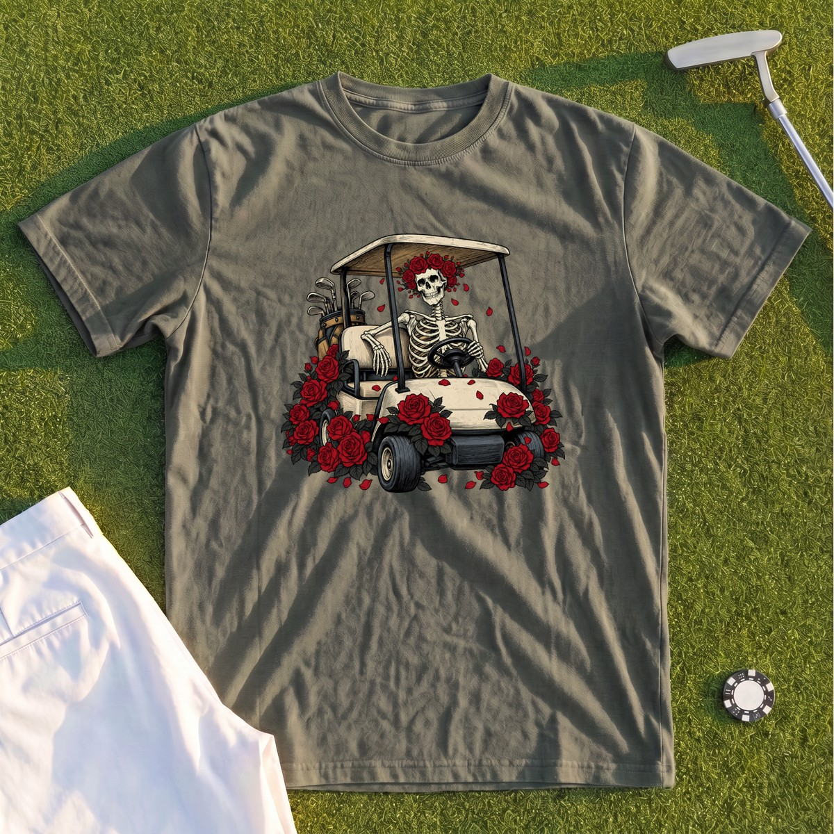 Cart Of The Departed Premium Tee