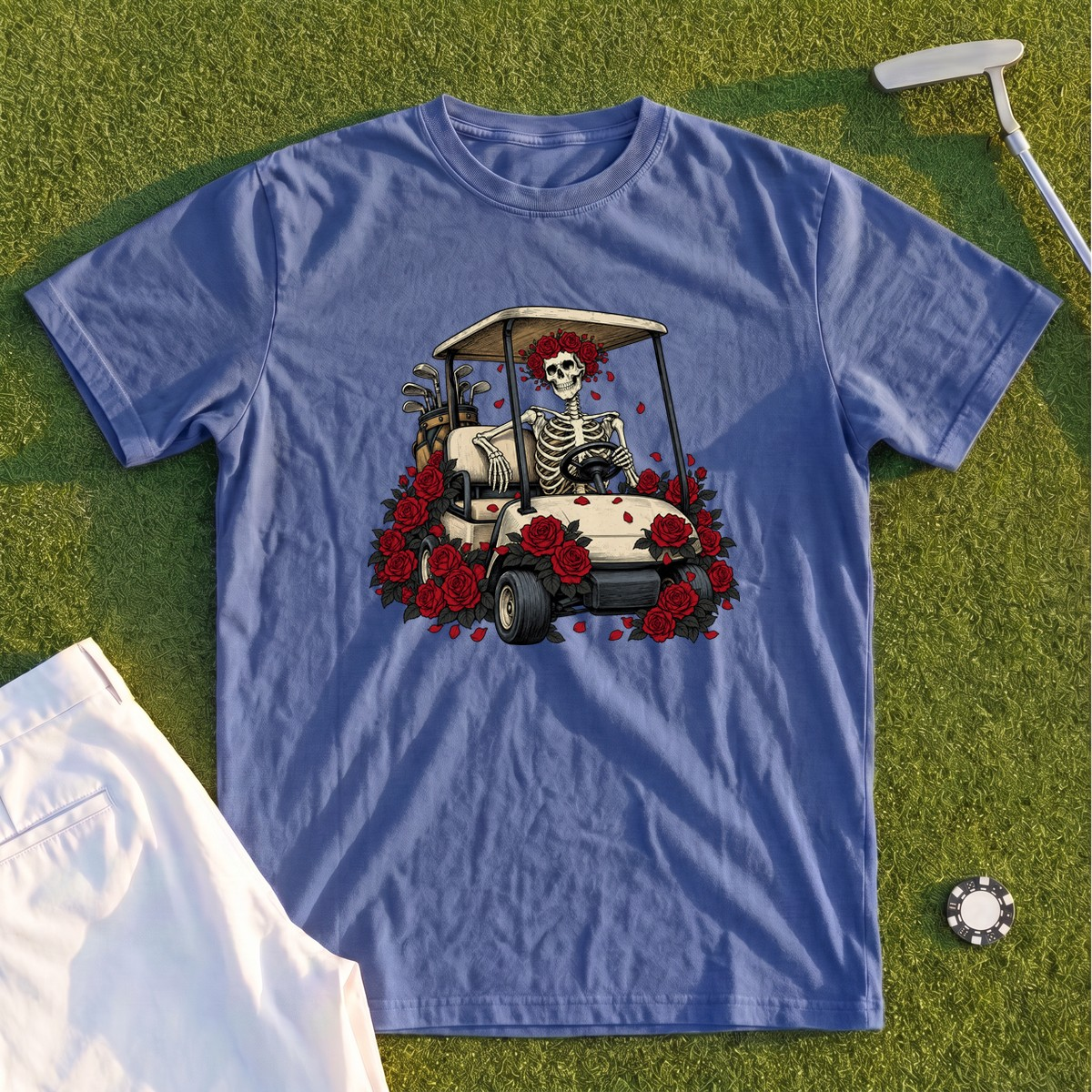 Cart Of The Departed Premium Tee