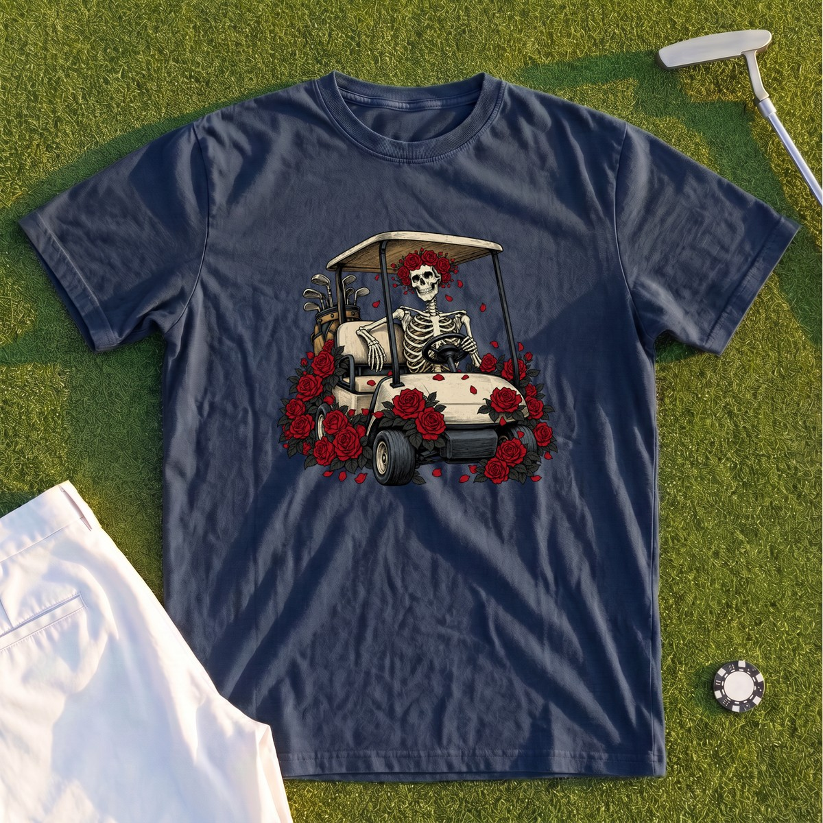 Cart Of The Departed Premium Tee
