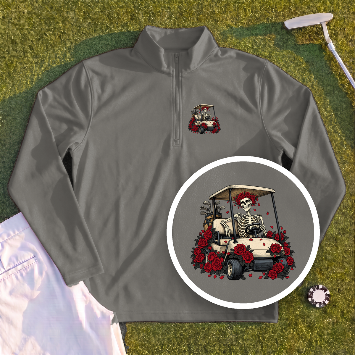 Cart Of The Departed Quarter Zip