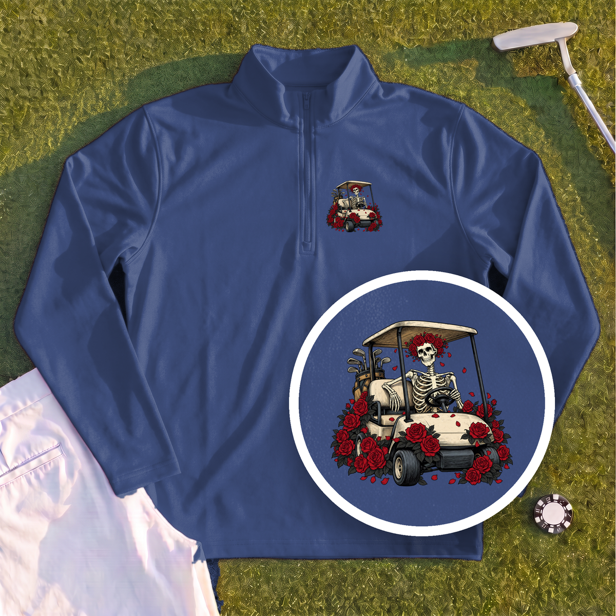 Cart Of The Departed Quarter Zip