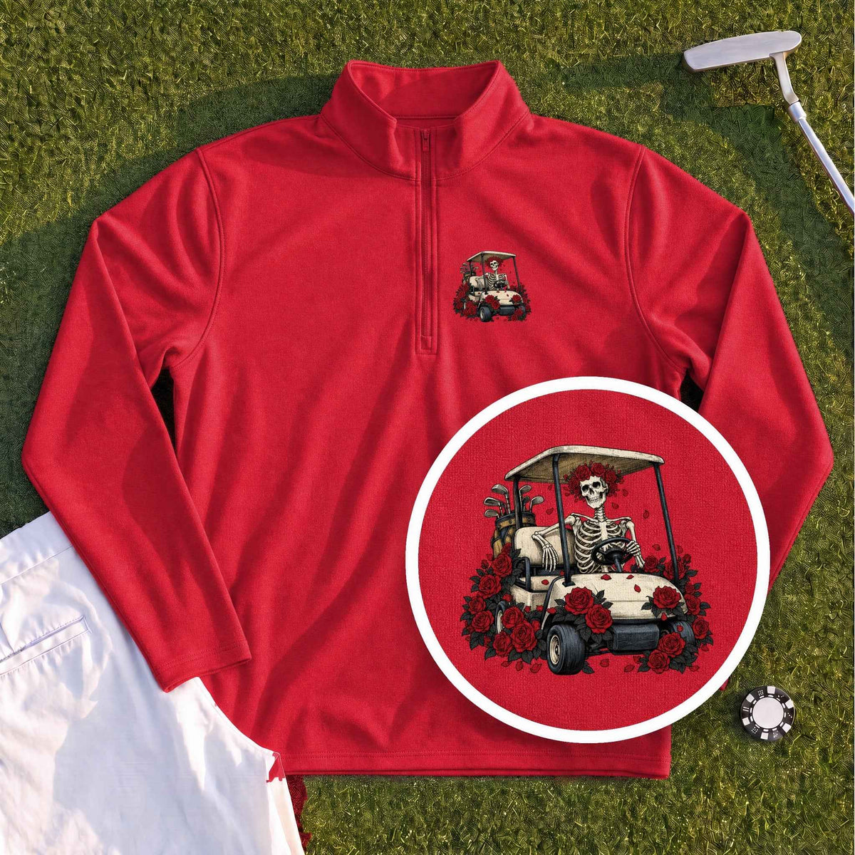 Cart Of The Departed Quarter Zip