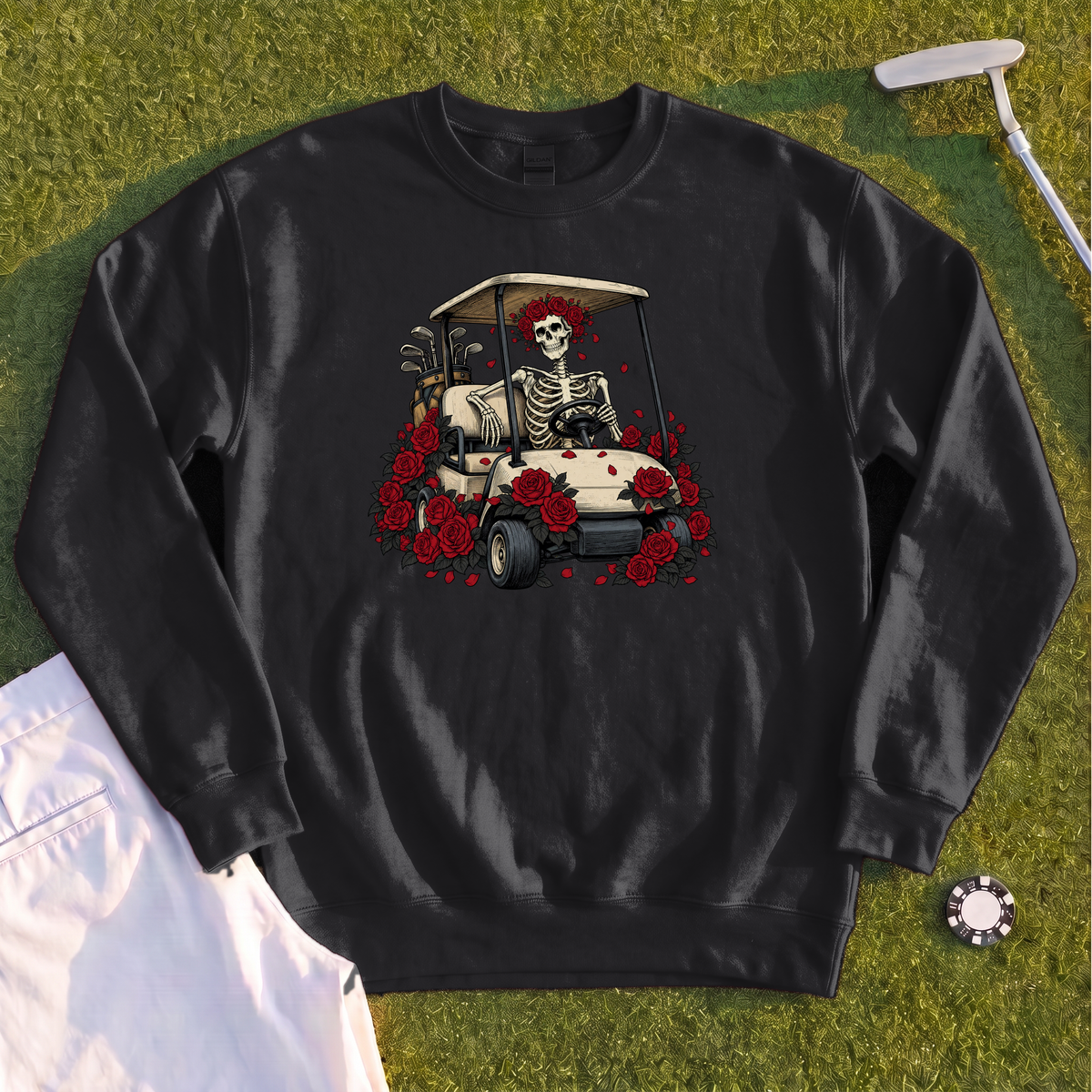 Cart Of The Departed Sweatshirt