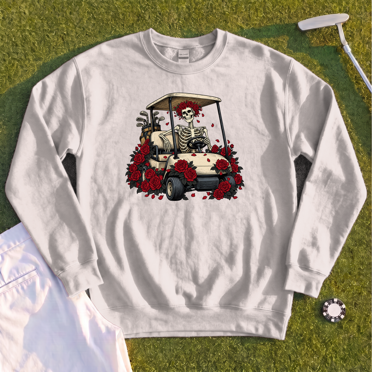 Cart Of The Departed Sweatshirt