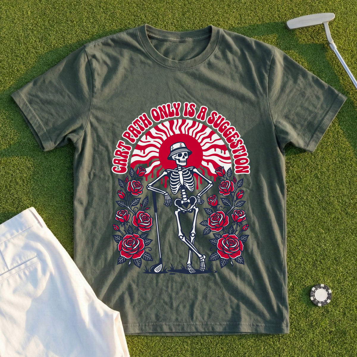 Cart Path Suggestion Tee