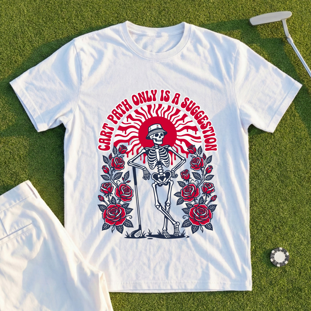 Cart Path Suggestion Tee