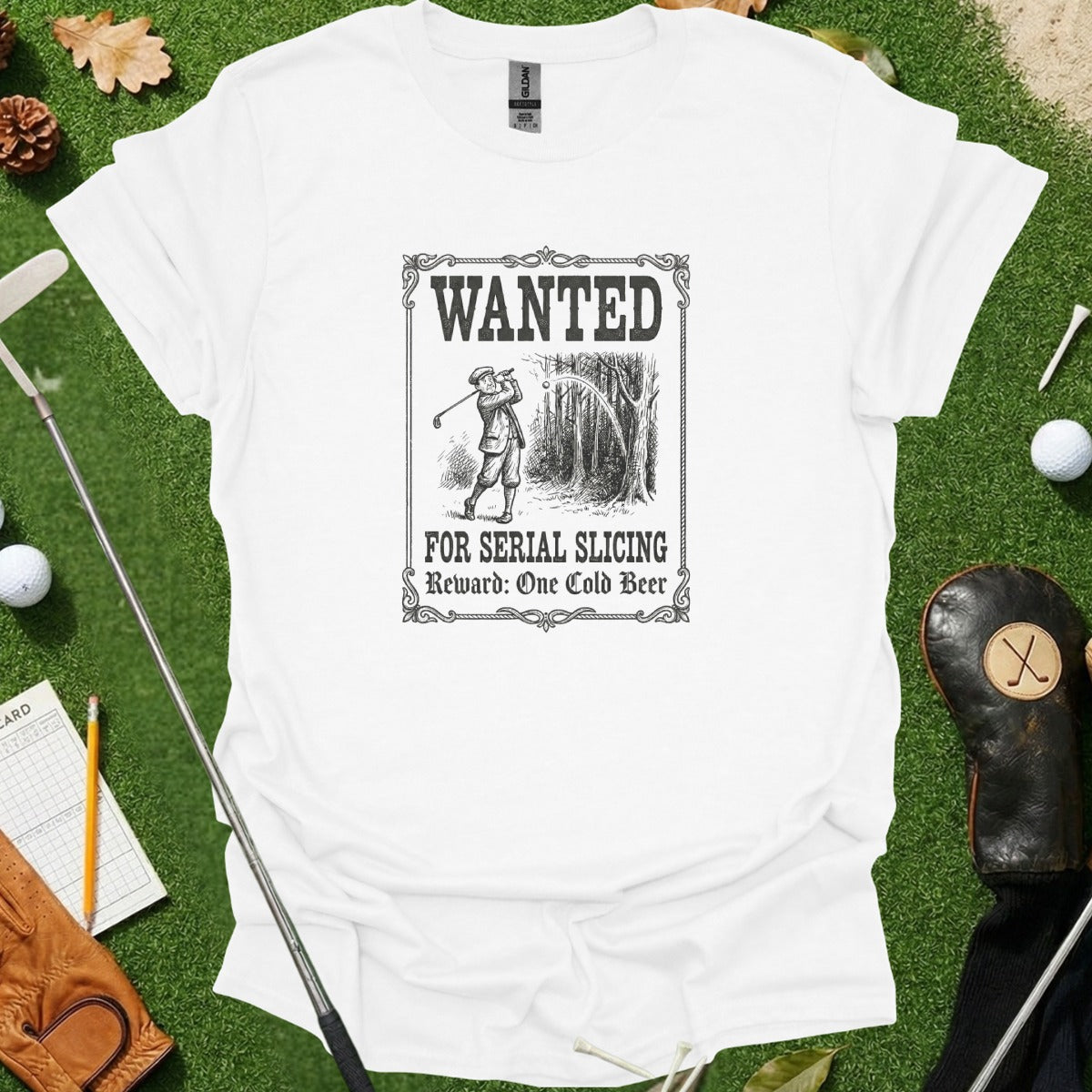Serial Slicer Wanted Poster Tee