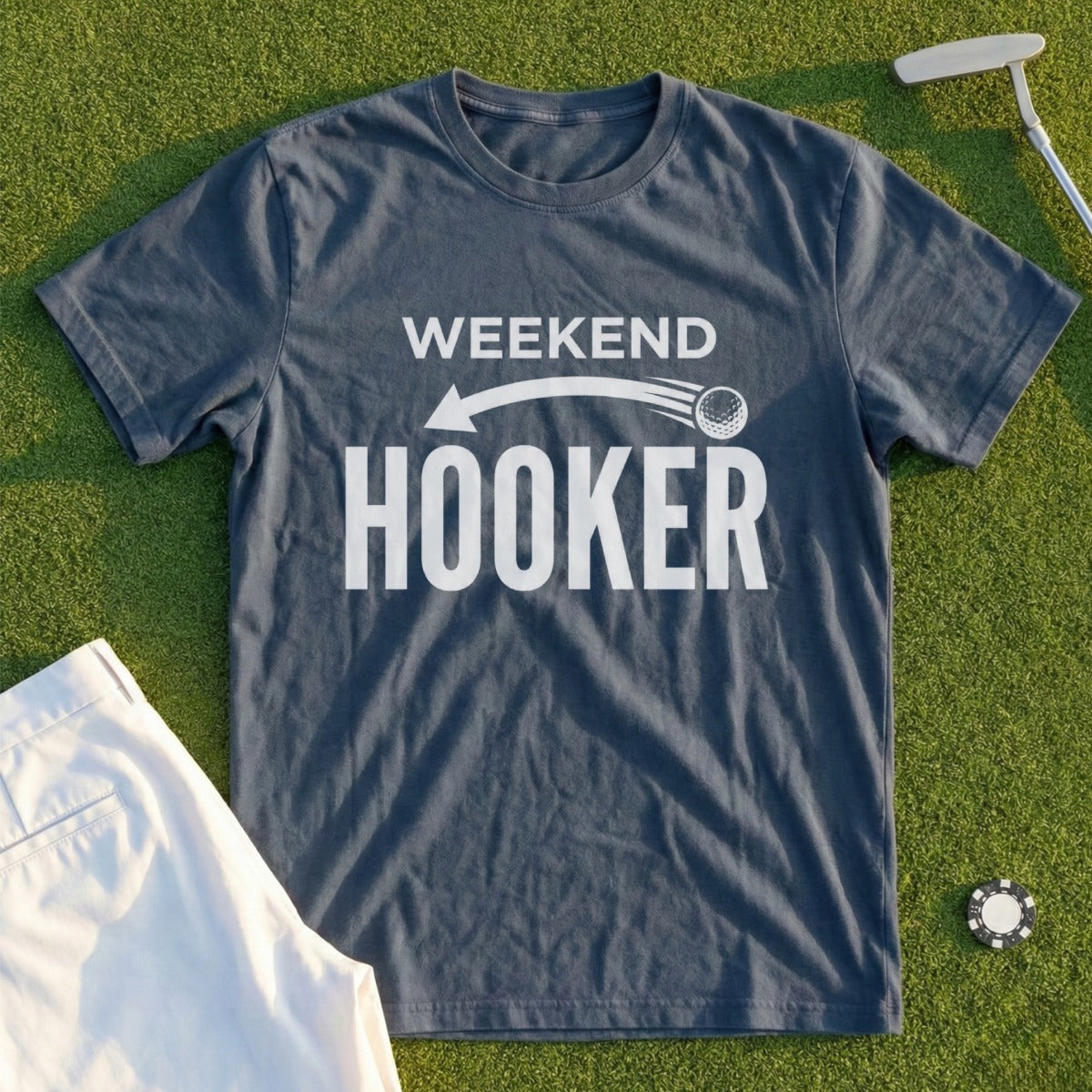 Weekend Hooker Golf Shirt for Enthusiastic Golfers