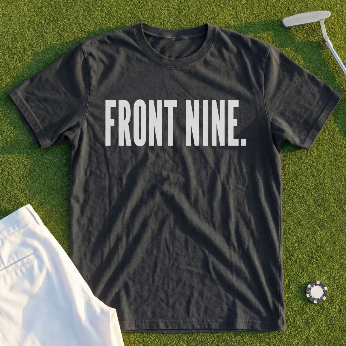 FRONT NINE Graphic Printed Casual Wear Tee