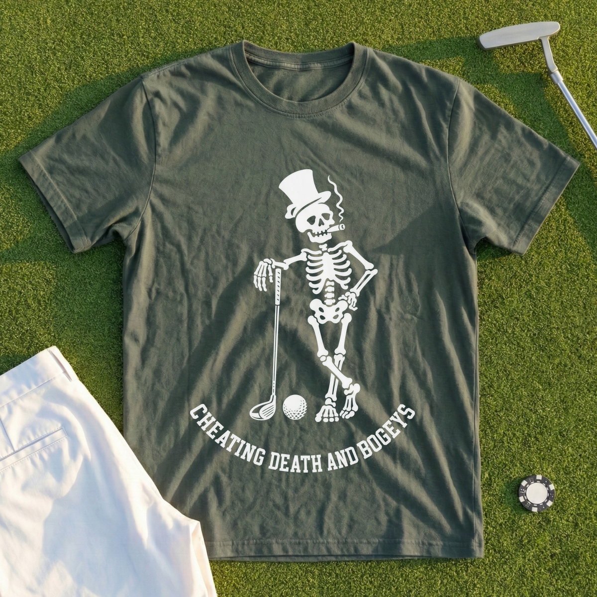 Cheating Death And Bogeys Tee