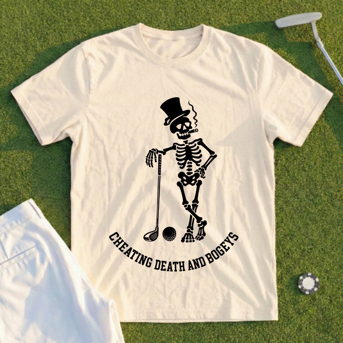 Cheating Death And Bogeys Tee
