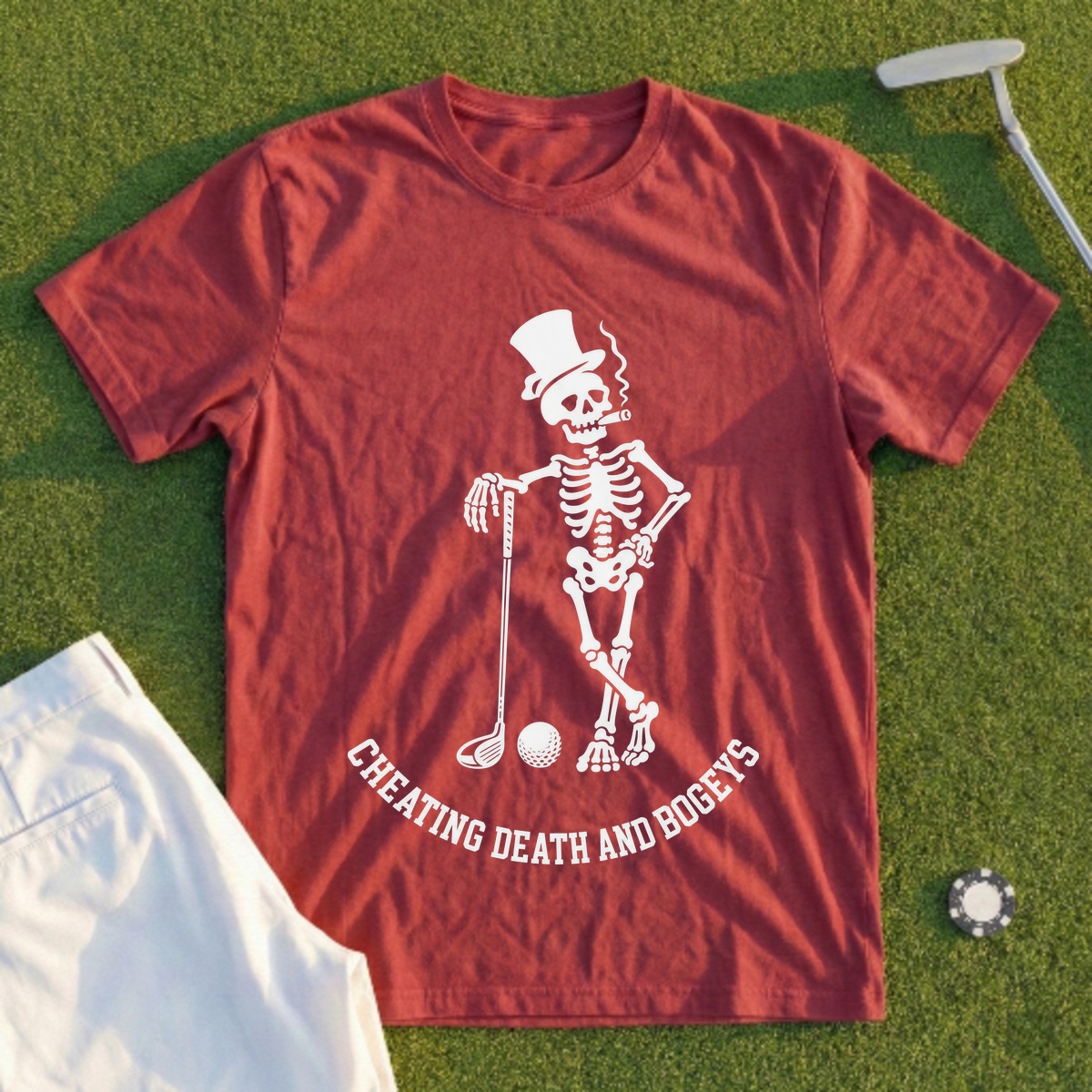 Cheating Death And Bogeys Tee
