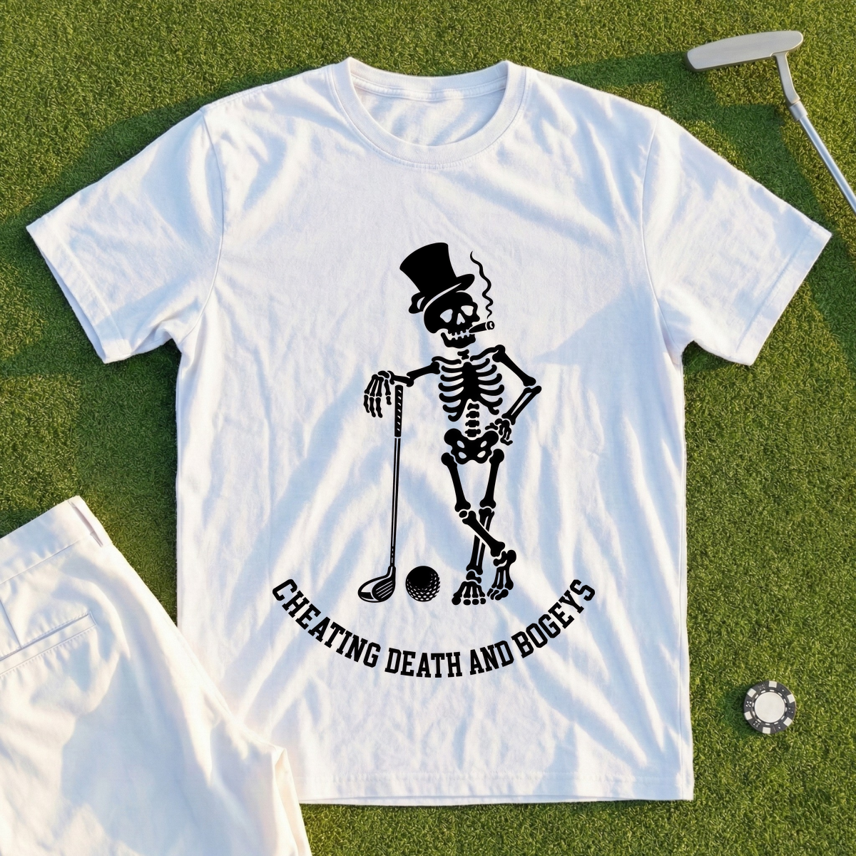 Cheating Death And Bogeys Tee