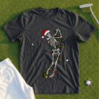 Christmas Lights Skeleton Swing Tee