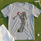 Christmas Lights Skeleton Swing Tee