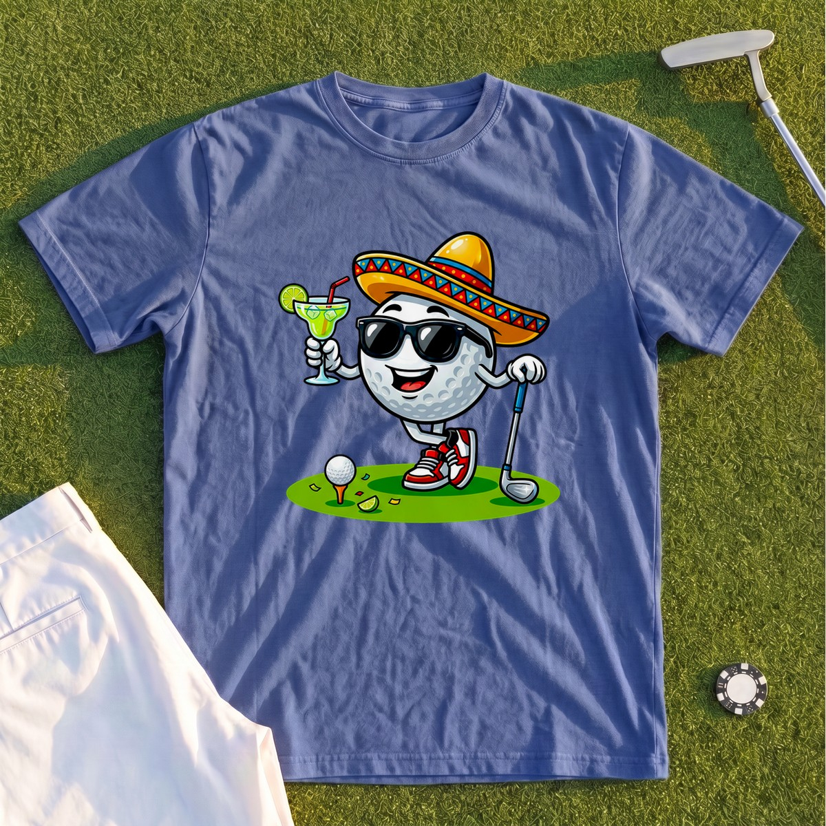 Cinco De Mayo Ball Premium Tee