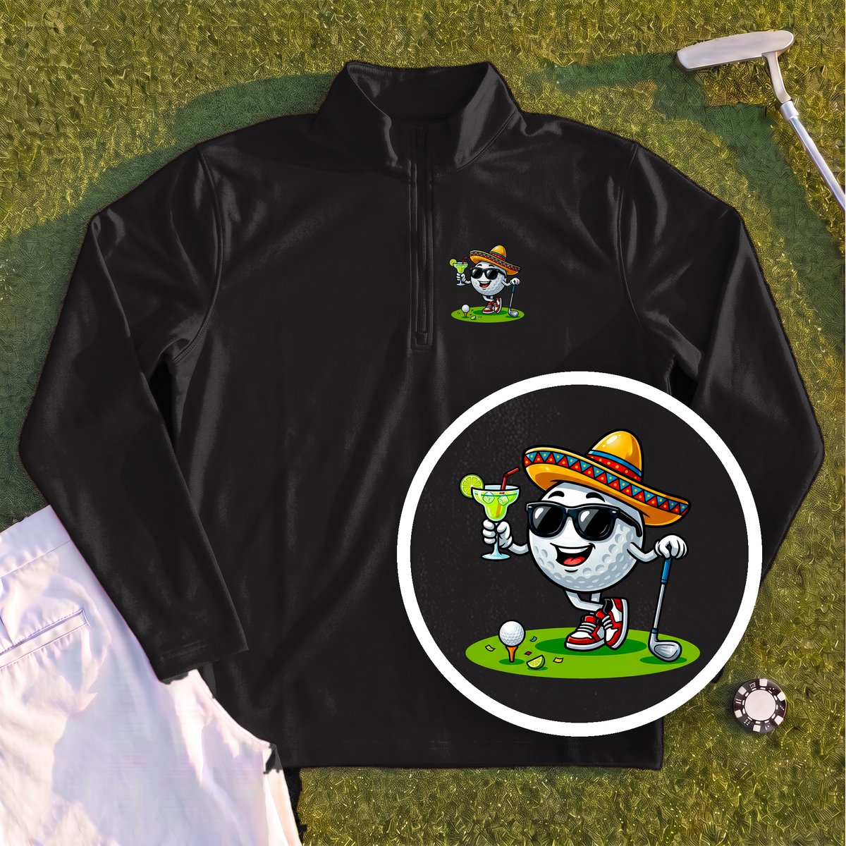 Cinco De Mayo Ball Quarter Zip
