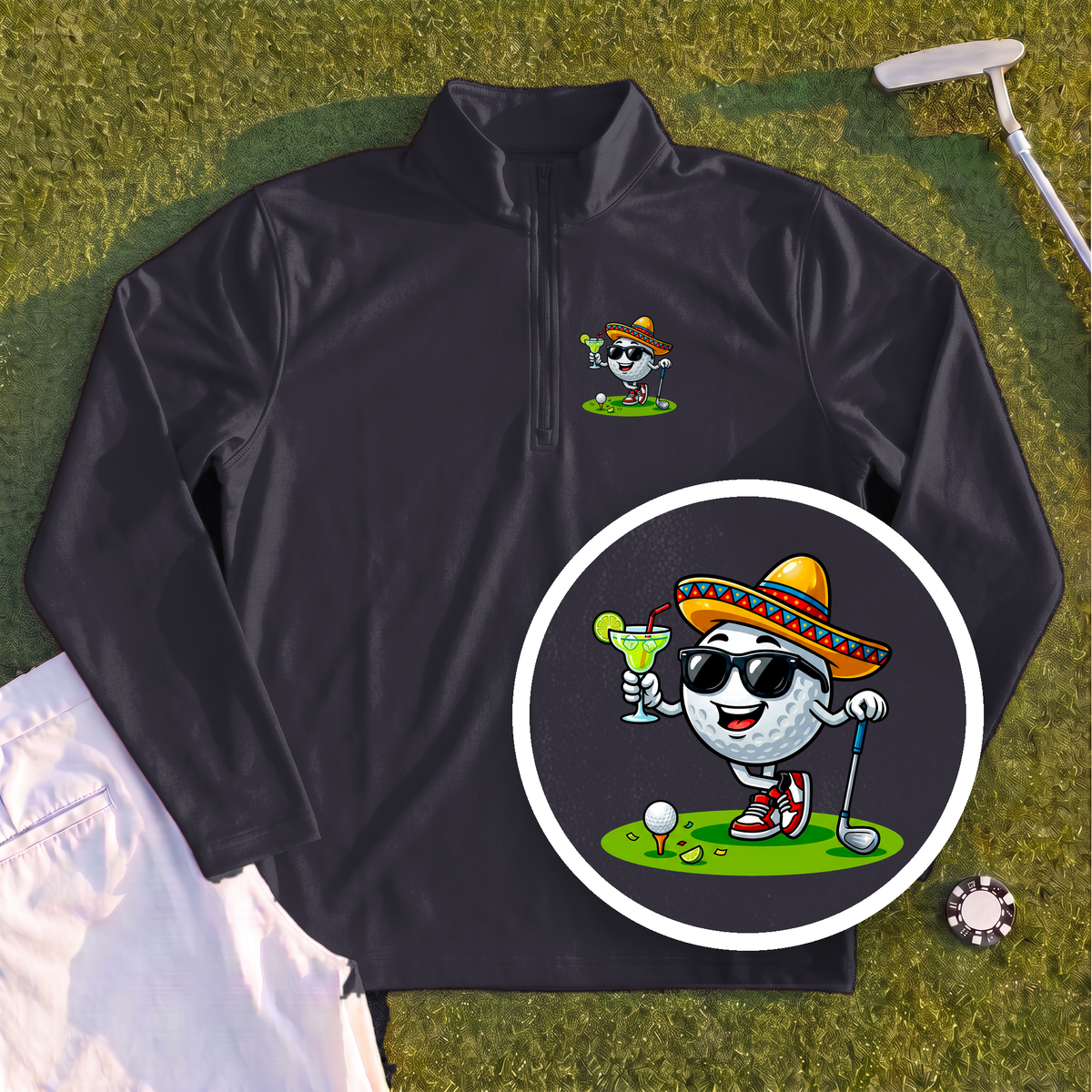 Cinco De Mayo Ball Quarter Zip