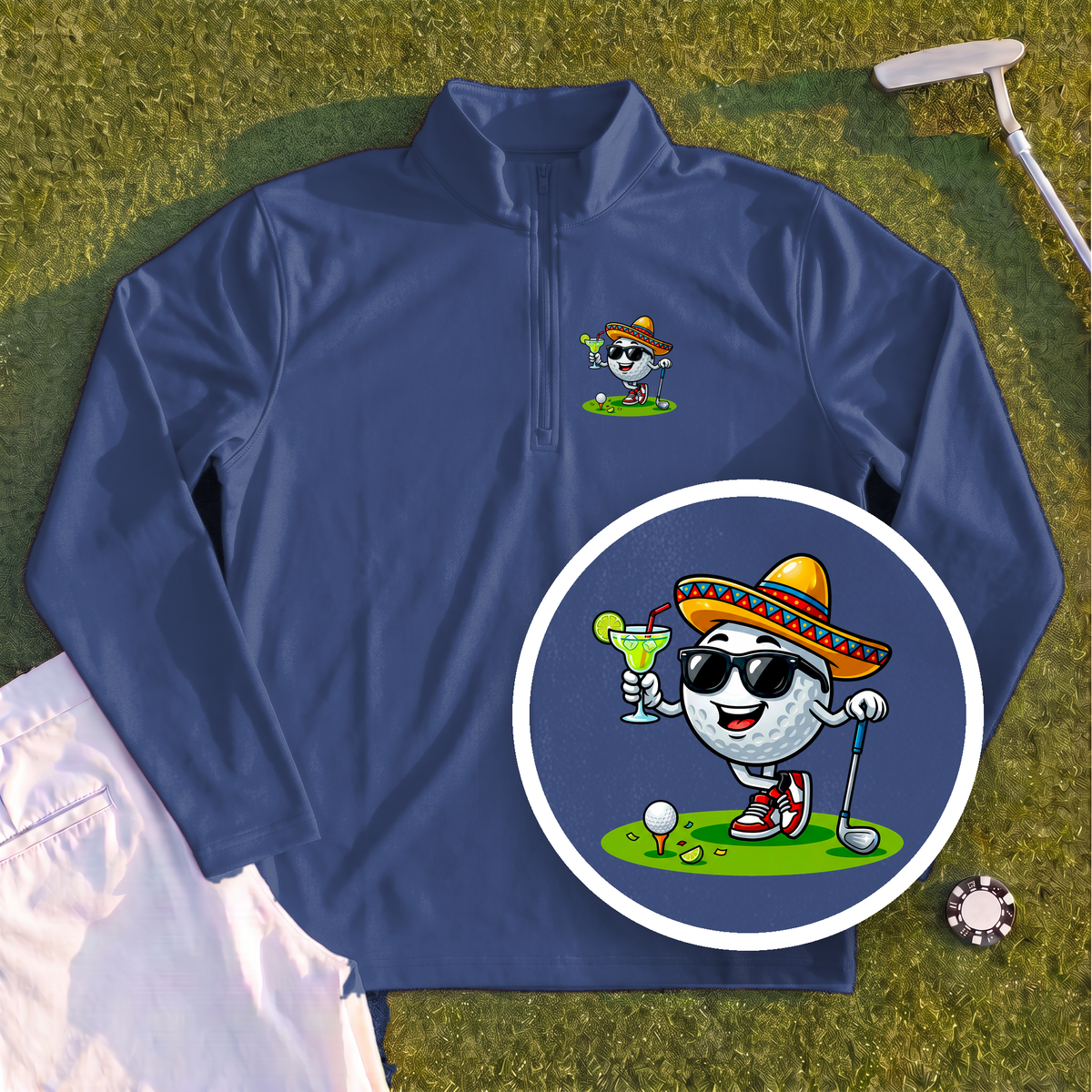 Cinco De Mayo Ball Quarter Zip