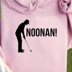 Noonan! Hoodie, print close-up on Light Pink