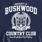 Bushwood 1980 Sweatshirt, print close-up on Navy