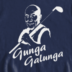 The Lama Sweatshirt, print close-up on Navy