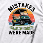 Mistakes Were Made Back Print Tee, print close-up on White