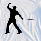 Fist Pump Tee, print close-up on White