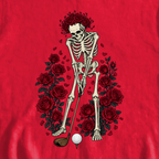 Eternal Drive Sweatshirt, print close-up on Red