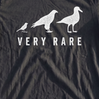 Very Rare Premium Tee, print close-up on Black