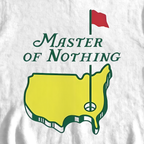 Master Of Nothing Sweatshirt, print close-up on White