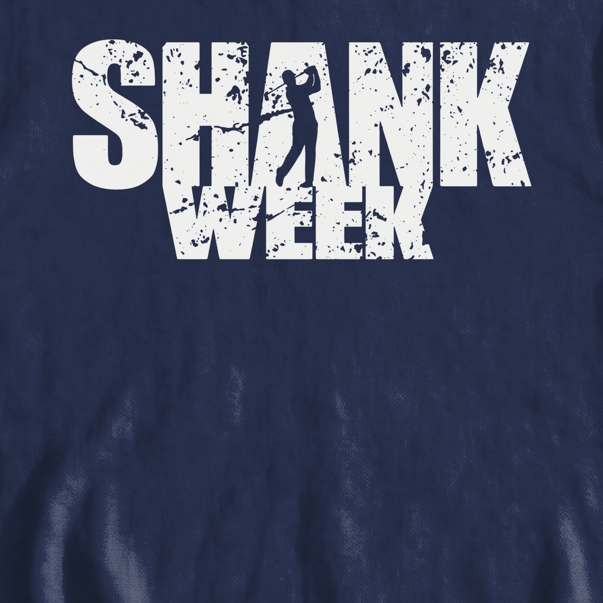 Shank Week Sweatshirt, print close-up on Navy