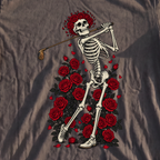 Swing Eternal Premium Tee, print close-up on Pepper