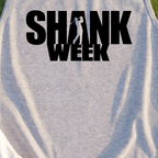 Shank Week Tank, print close-up on Sport Grey