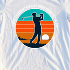 A Perfect Shot Trying To Find You Tee, print close-up on White