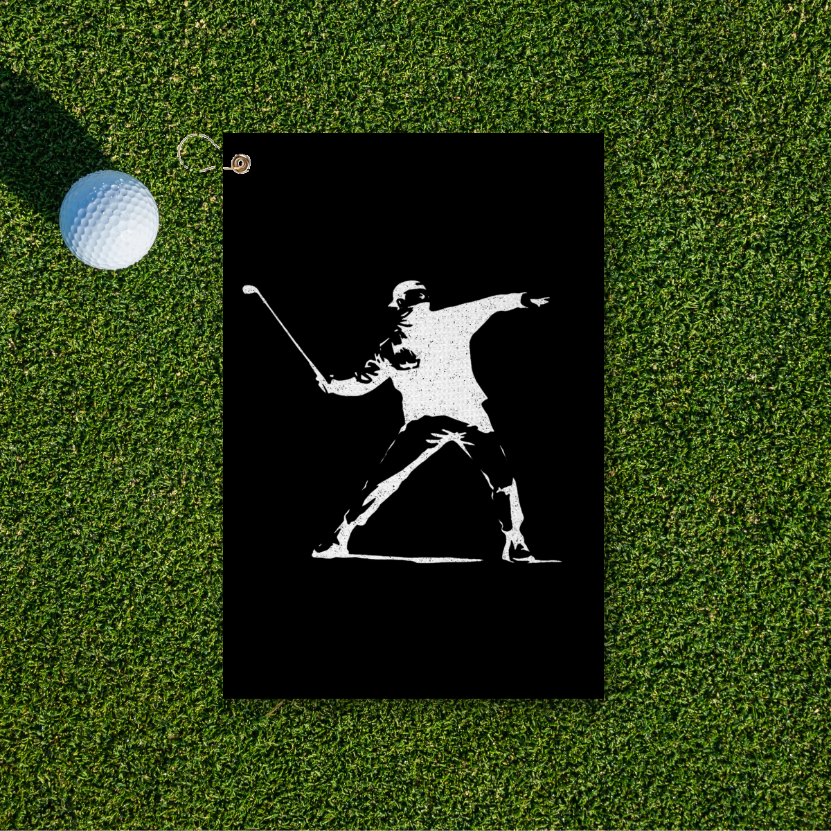 Club Thrower Golf Towel