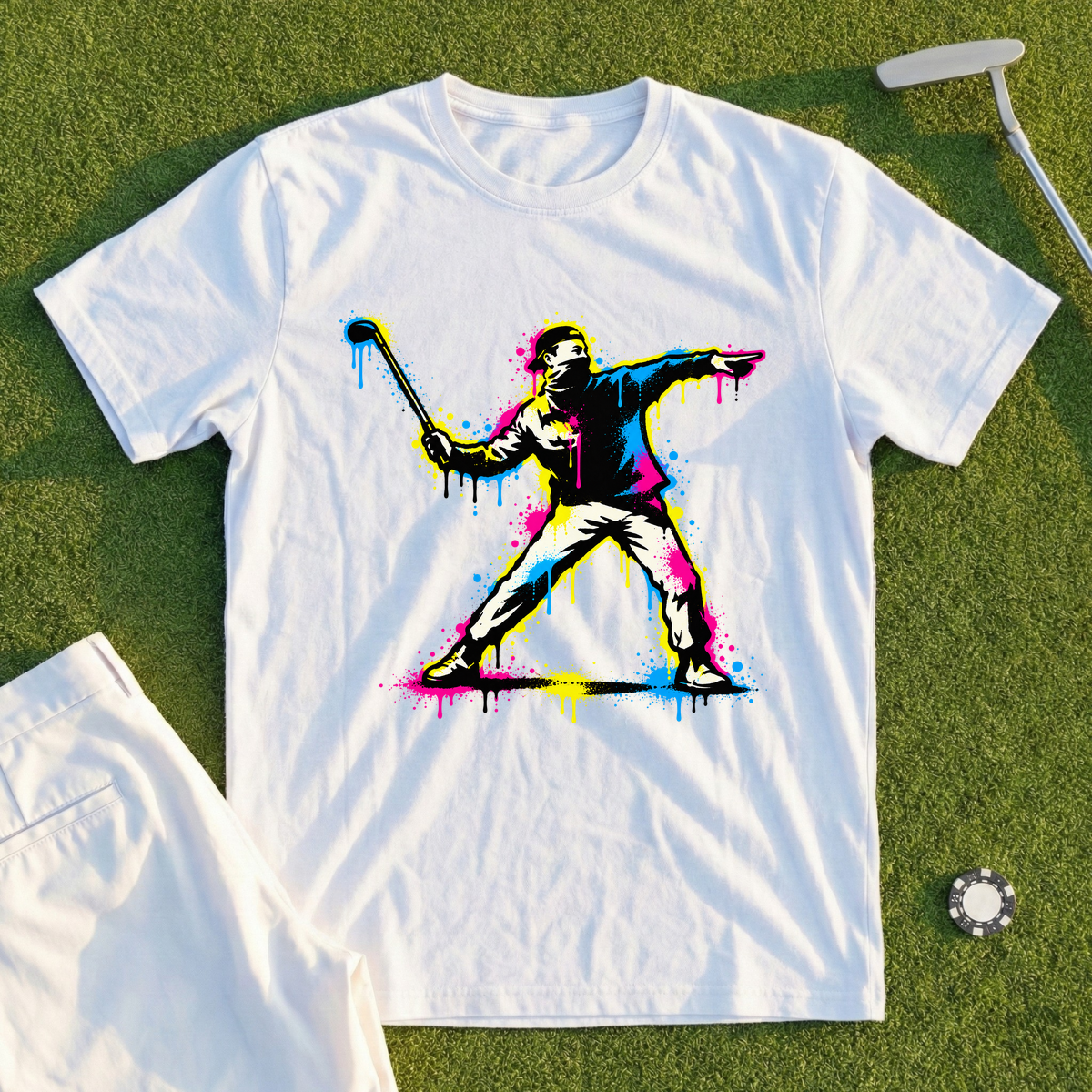 Club Thrower Graffiti Tee