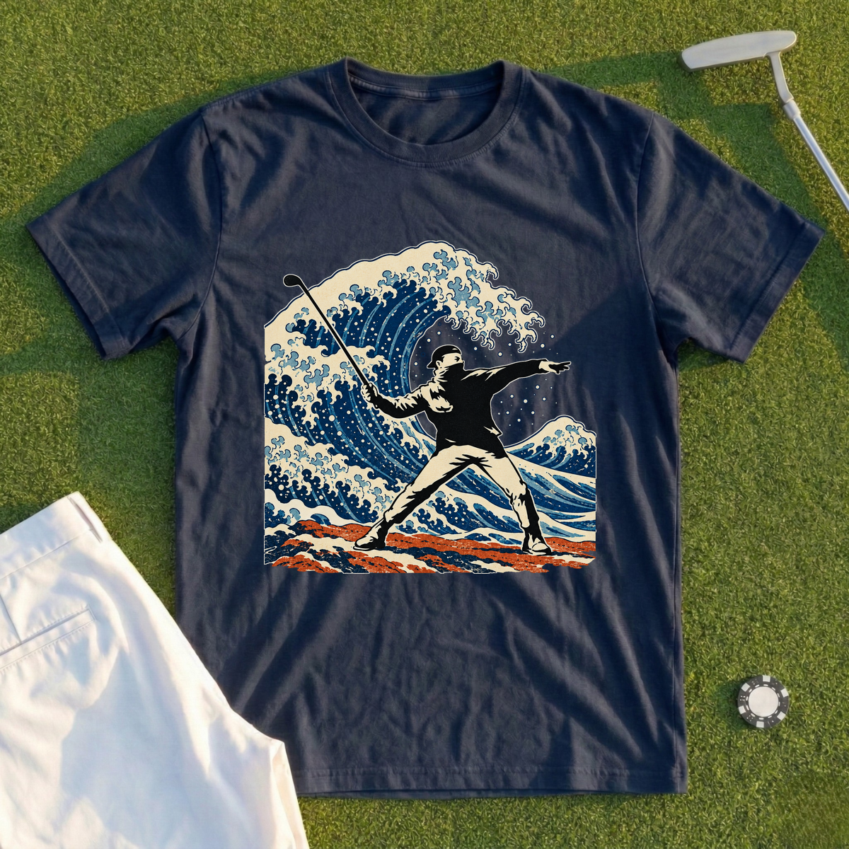 Club Thrower Great Wave Tee
