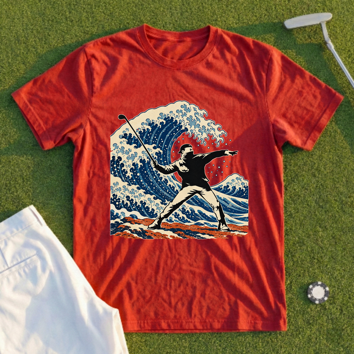 Club Thrower Great Wave Tee