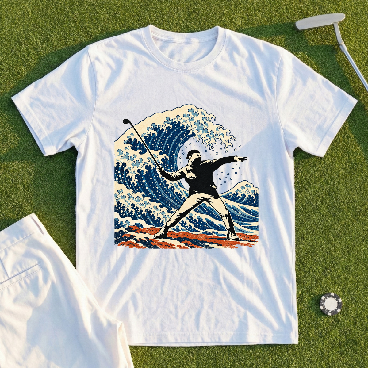 Club Thrower Great Wave Tee