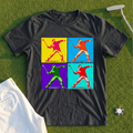 Club Thrower Pop Art Grid Tee