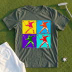 Club Thrower Pop Art Grid Tee