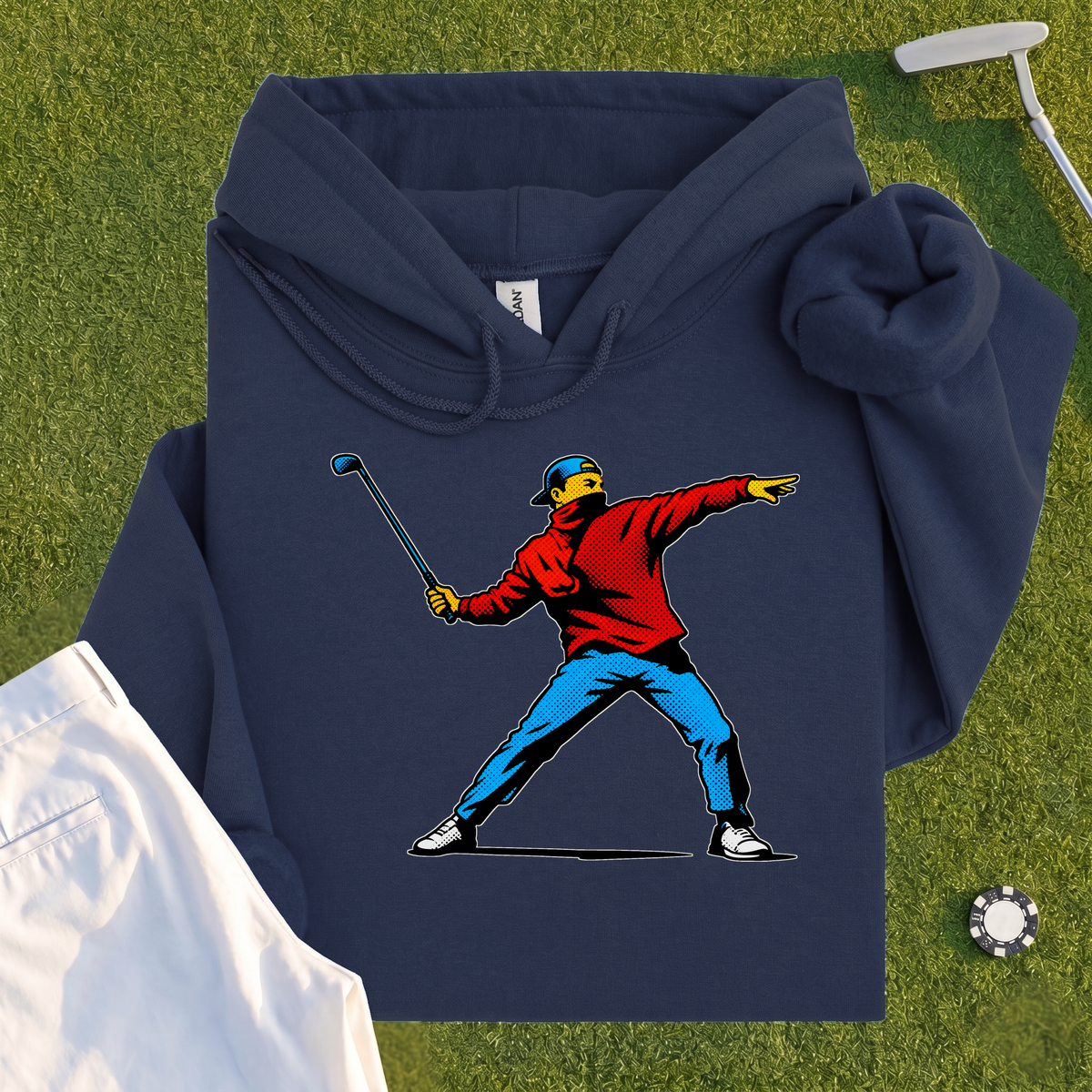 Club Thrower Pop Art Hoodie
