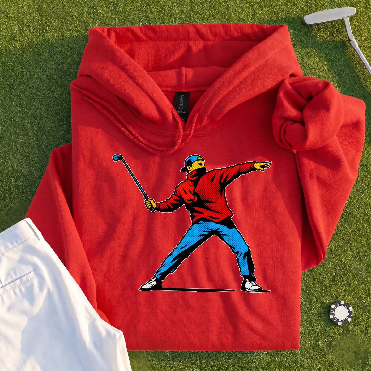 Club Thrower Pop Art Hoodie